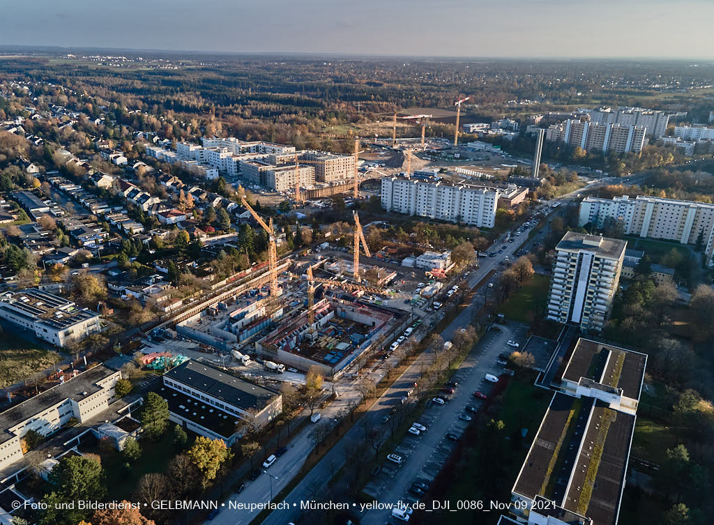 09.11.2021 - Baustelle Grundschule am Karl-Marx-Ring