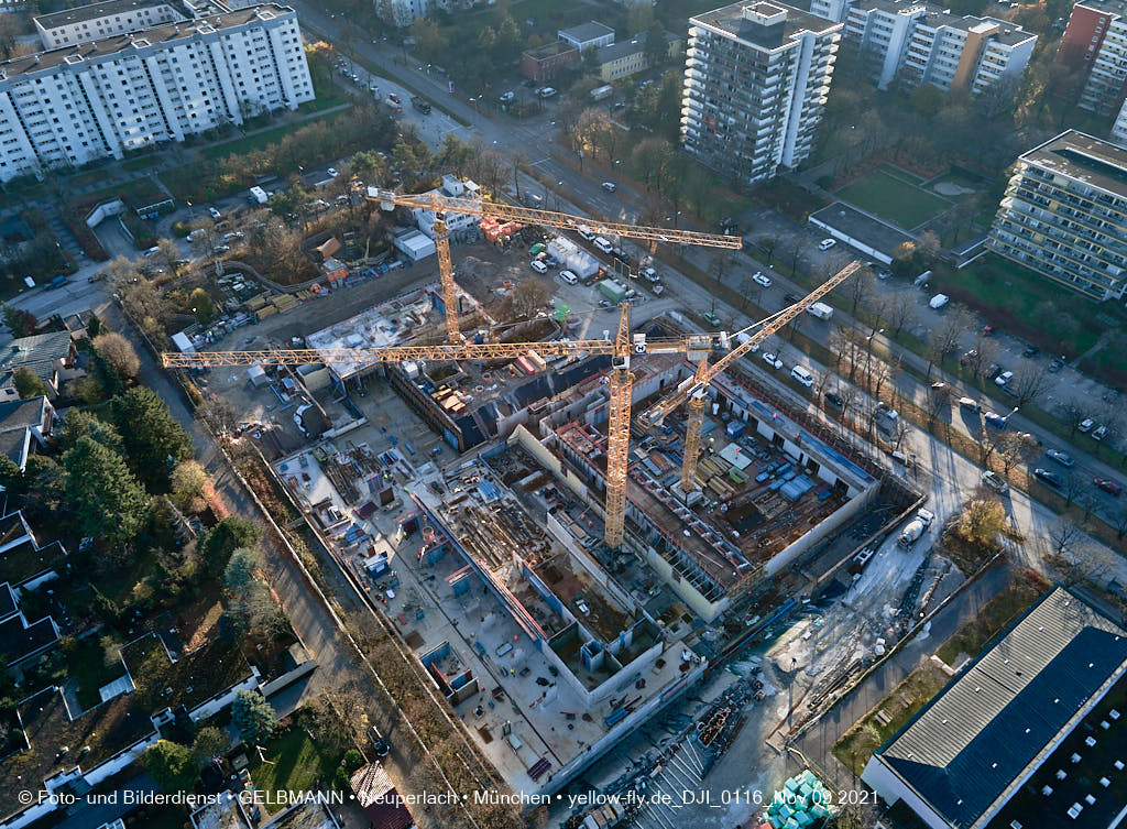 09.11.2021 - Baustelle Grundschule am Karl-Marx-Ring