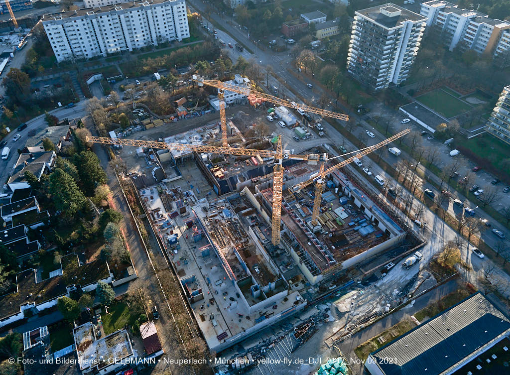 09.11.2021 - Baustelle Grundschule am Karl-Marx-Ring