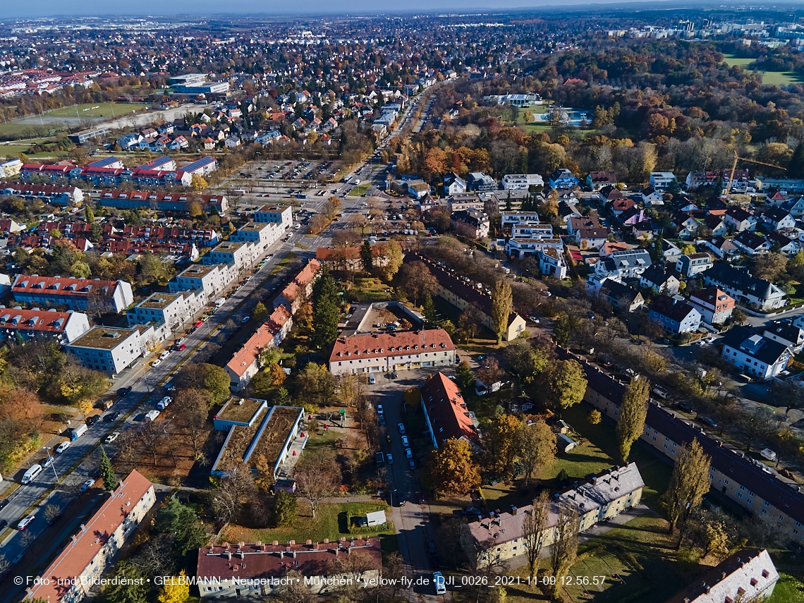 09.11.2021 - Baustelle Maikäfersiedlung in Ber am Laim und  Neuperlach