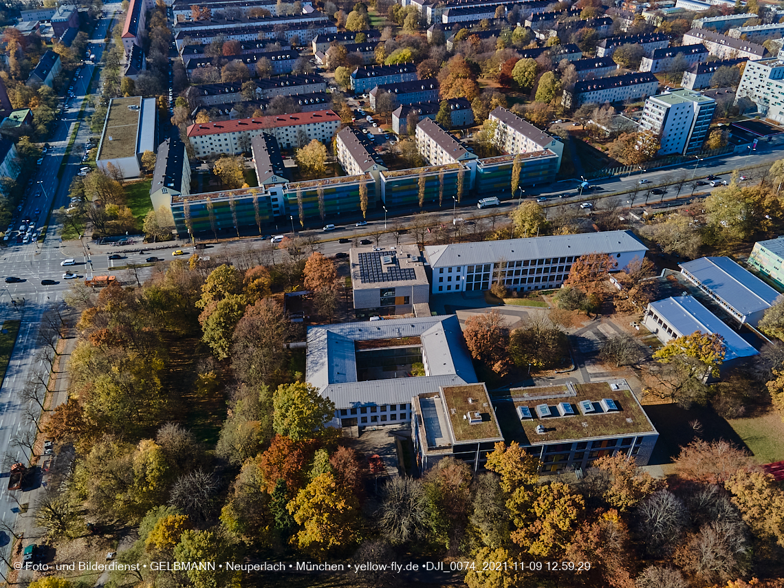 09.11.2021 - Baustelle Maikäfersiedlung in Ber am Laim und  Neuperlach