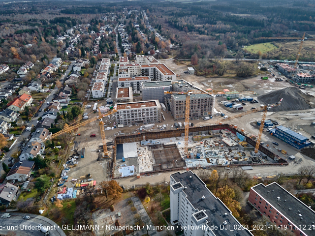 19.11.2021 - Baustelle Alexisquartier in Neuperlach