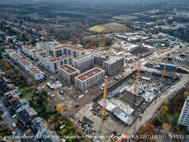 19.11.2021 - Baustelle Alexisquartier in Neuperlach