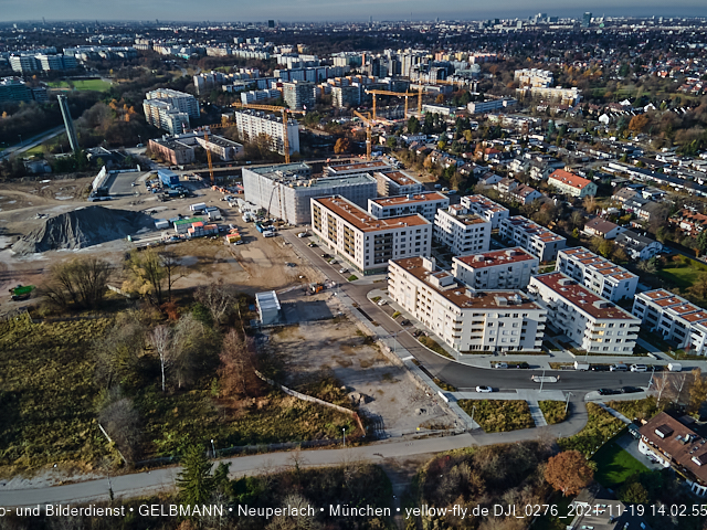 19.11.2021 - Baustelle Alexisquartier in Neuperlach