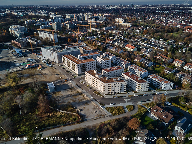 19.11.2021 - Baustelle Alexisquartier in Neuperlach