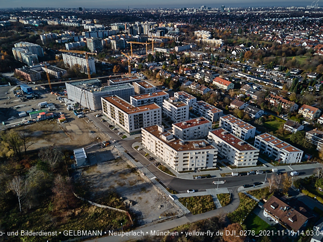 19.11.2021 - Baustelle Alexisquartier in Neuperlach