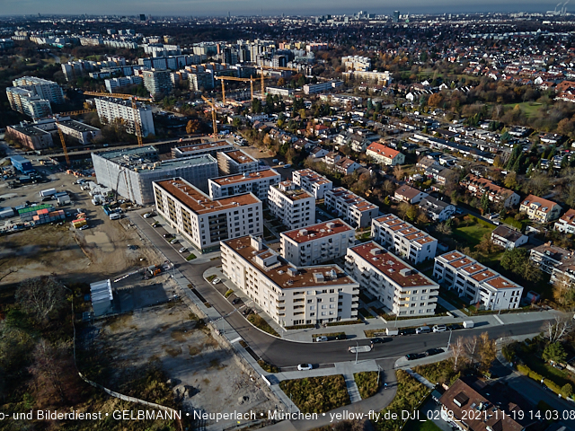 19.11.2021 - Baustelle Alexisquartier in Neuperlach