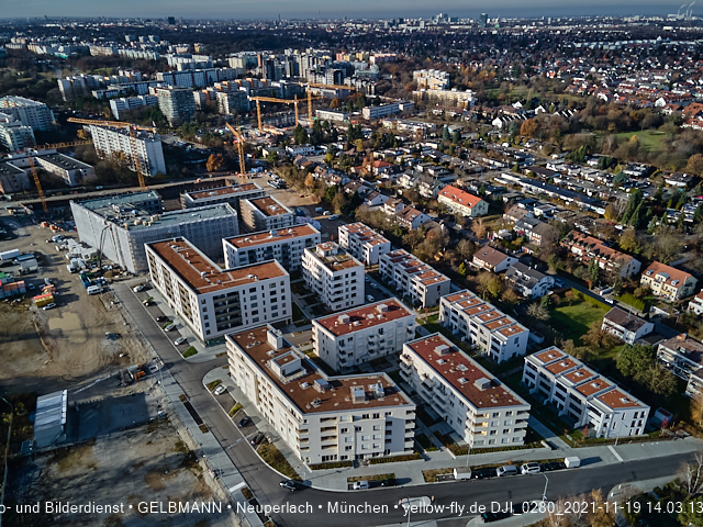 19.11.2021 - Baustelle Alexisquartier in Neuperlach