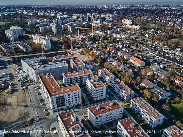 19.11.2021 - Baustelle Alexisquartier in Neuperlach