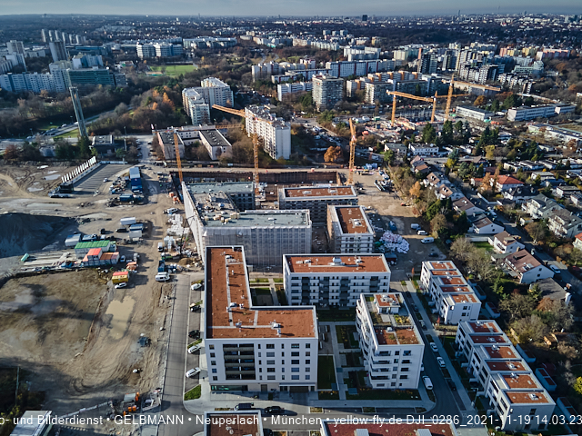 19.11.2021 - Baustelle Alexisquartier in Neuperlach