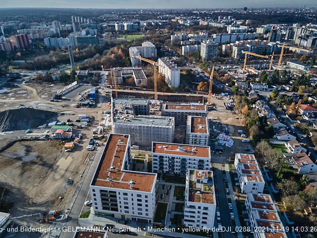 19.11.2021 - Baustelle Alexisquartier in Neuperlach