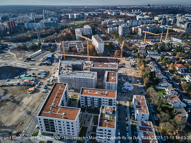 19.11.2021 - Baustelle Alexisquartier in Neuperlach