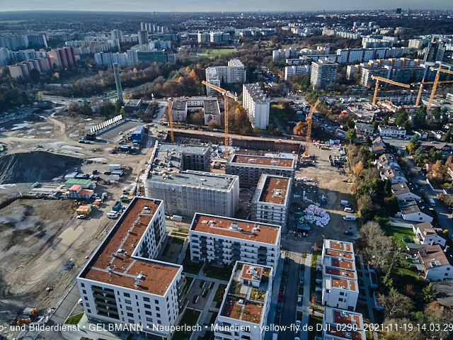 19.11.2021 - Baustelle Alexisquartier in Neuperlach