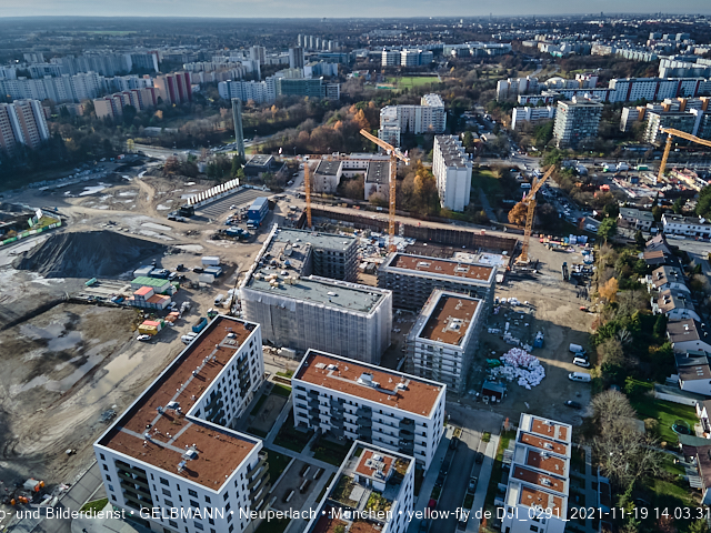 19.11.2021 - Baustelle Alexisquartier in Neuperlach