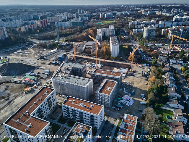 19.11.2021 - Baustelle Alexisquartier in Neuperlach
