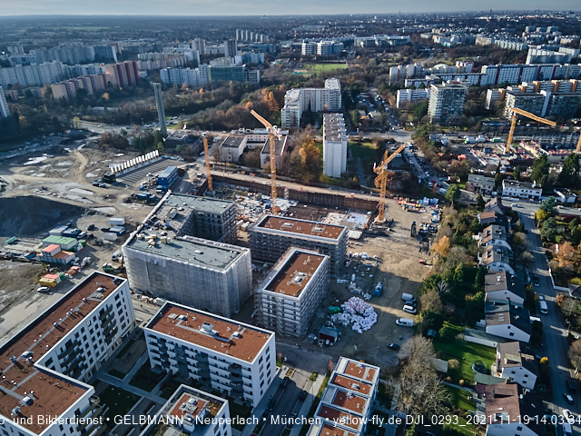 19.11.2021 - Baustelle Alexisquartier in Neuperlach