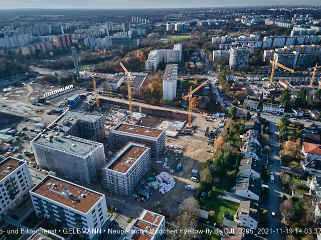 19.11.2021 - Baustelle Alexisquartier in Neuperlach