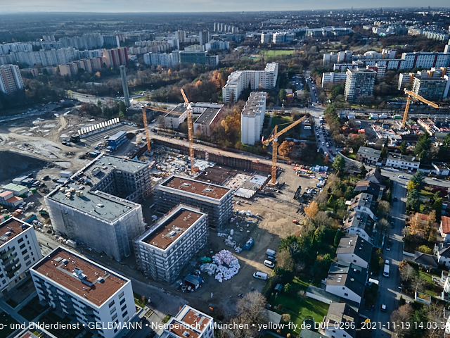 19.11.2021 - Baustelle Alexisquartier in Neuperlach