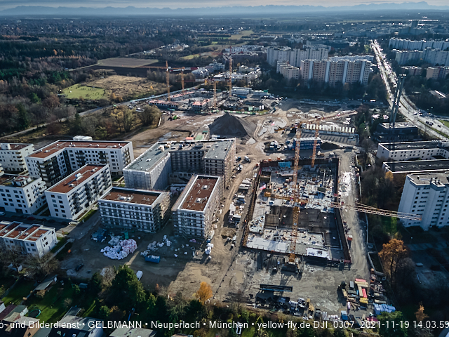 19.11.2021 - Baustelle Alexisquartier in Neuperlach