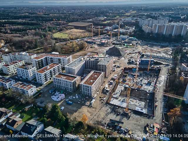 19.11.2021 - Baustelle Alexisquartier in Neuperlach
