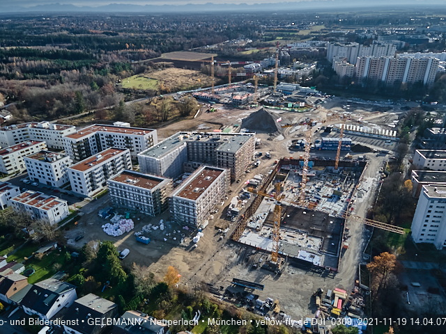 19.11.2021 - Baustelle Alexisquartier in Neuperlach