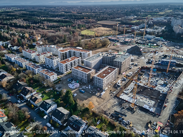 19.11.2021 - Baustelle Alexisquartier in Neuperlach
