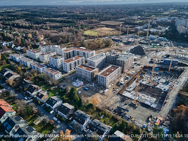 19.11.2021 - Baustelle Alexisquartier in Neuperlach