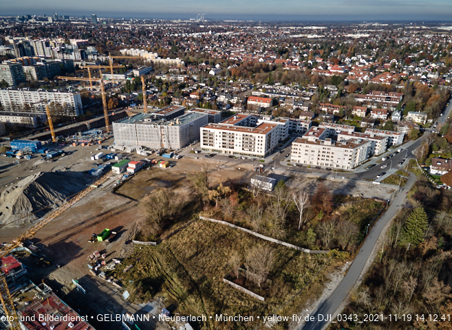 19.11.2021 - Baustelle Alexisquartier in Neuperlach