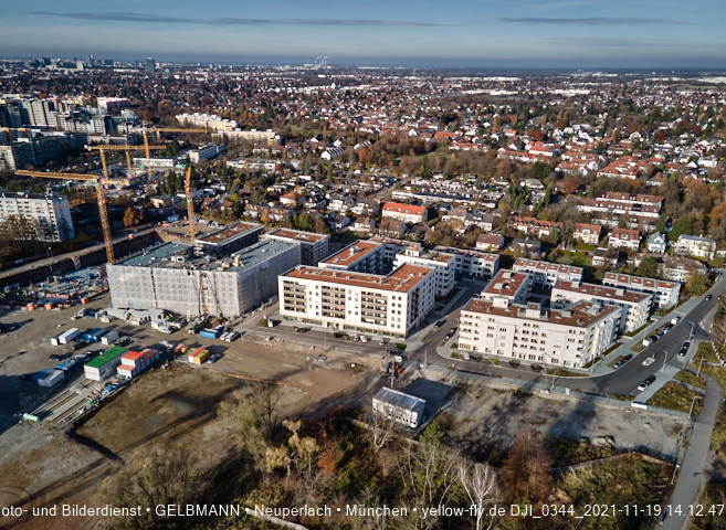 19.11.2021 - Baustelle Alexisquartier in Neuperlach