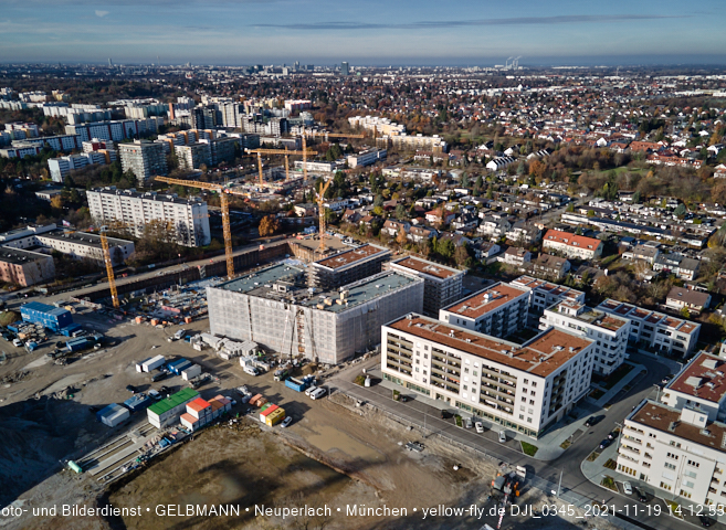 19.11.2021 - Baustelle Alexisquartier in Neuperlach