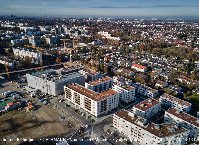 19.11.2021 - Baustelle Alexisquartier in Neuperlach