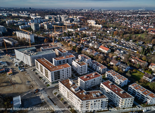 19.11.2021 - Baustelle Alexisquartier in Neuperlach