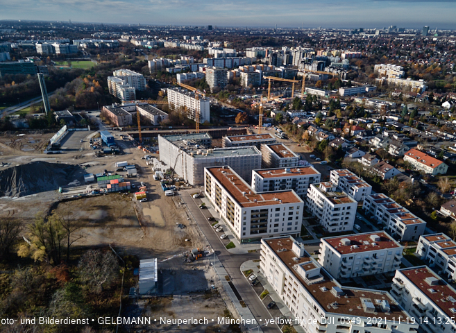 19.11.2021 - Baustelle Alexisquartier in Neuperlach