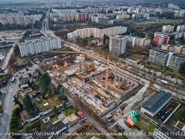 19.11.2021 - Baustelle Grundschule am Karl-Marx-Ring
