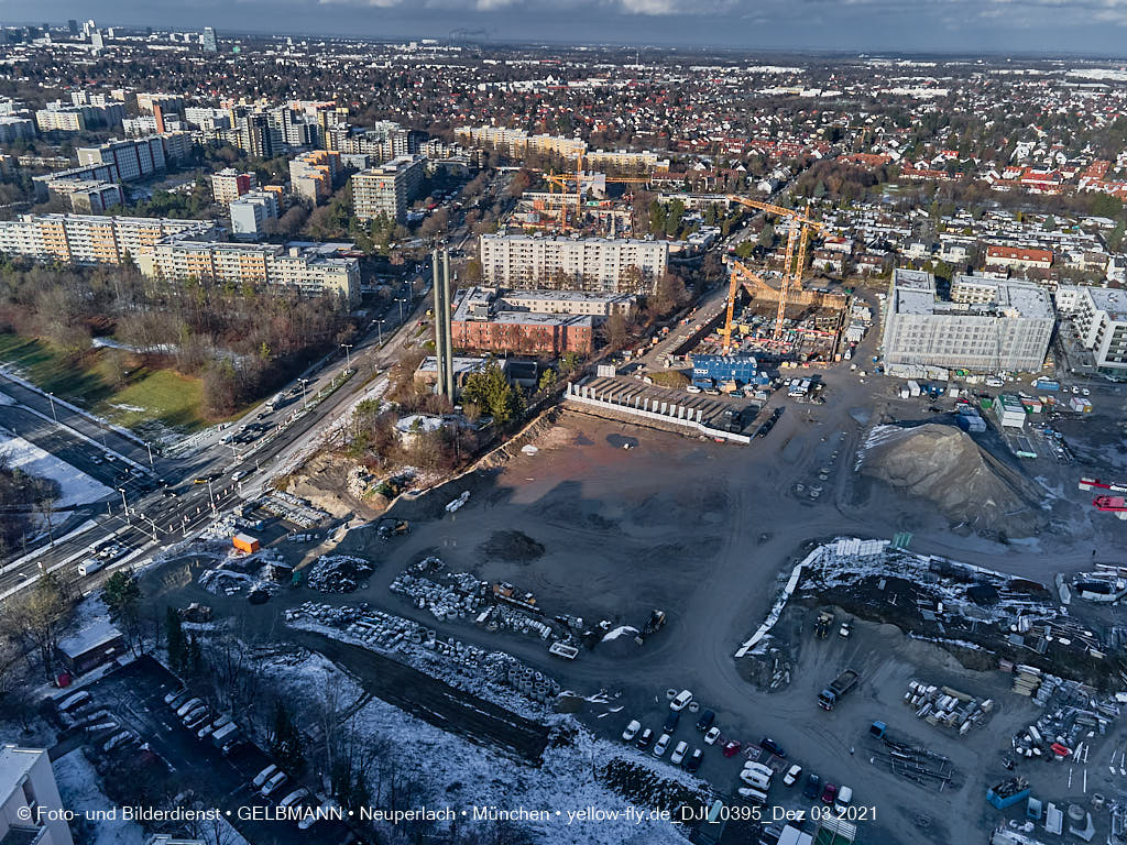 03.12.2021 -Baustelle Alexisquartier in Neuperlach