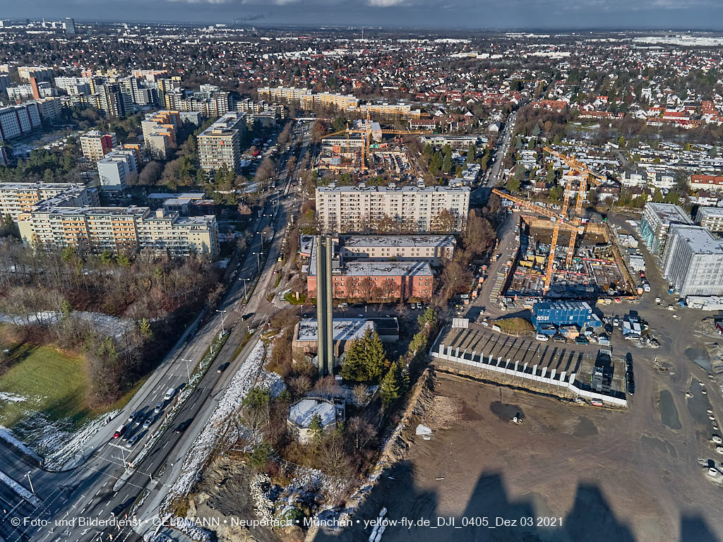 03.12.2021 -Baustelle Alexisquartier in Neuperlach