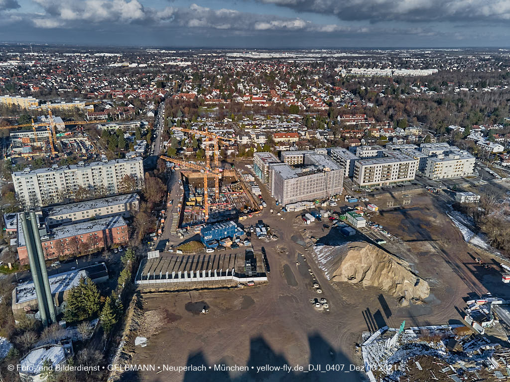 03.12.2021 -Baustelle Alexisquartier in Neuperlach