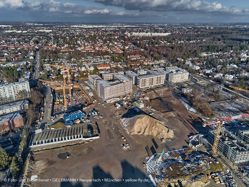 03.12.2021 -Baustelle Alexisquartier in Neuperlach