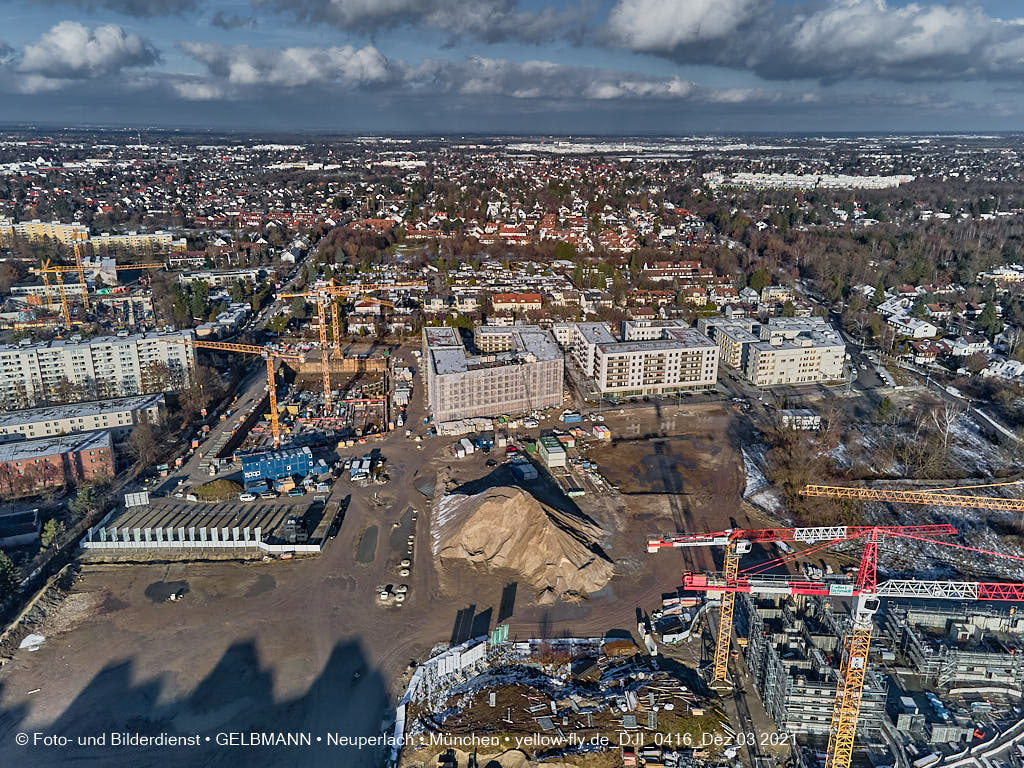 03.12.2021 -Baustelle Alexisquartier in Neuperlach