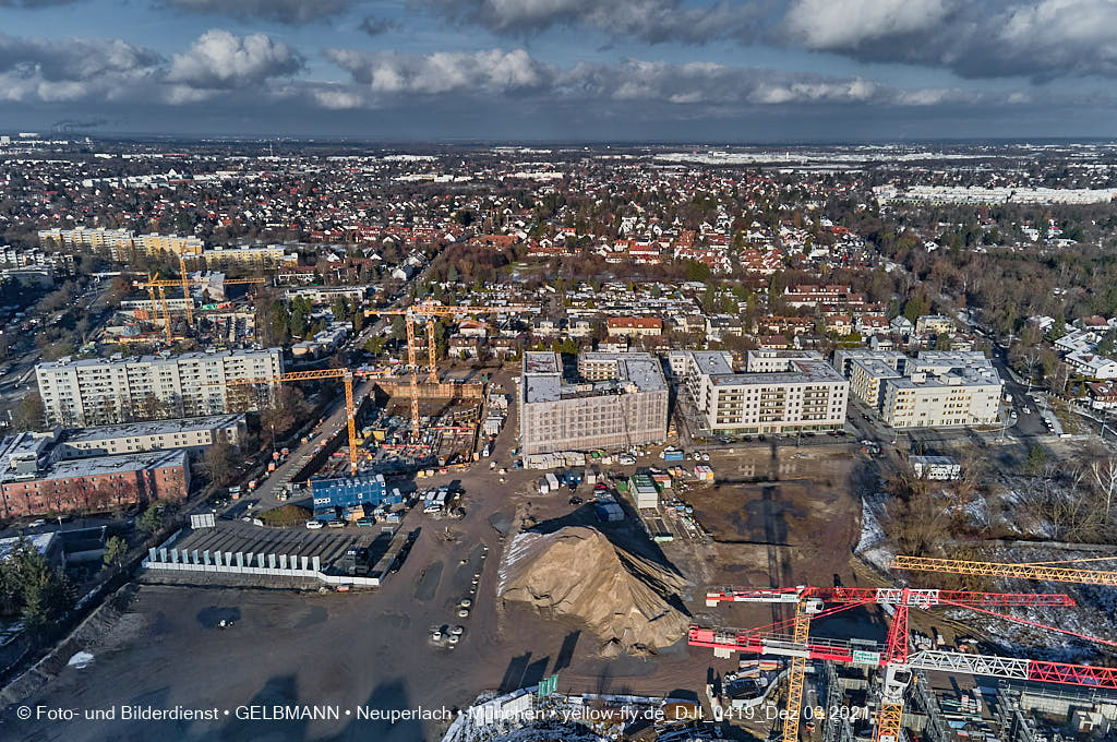 03.12.2021 -Baustelle Alexisquartier in Neuperlach