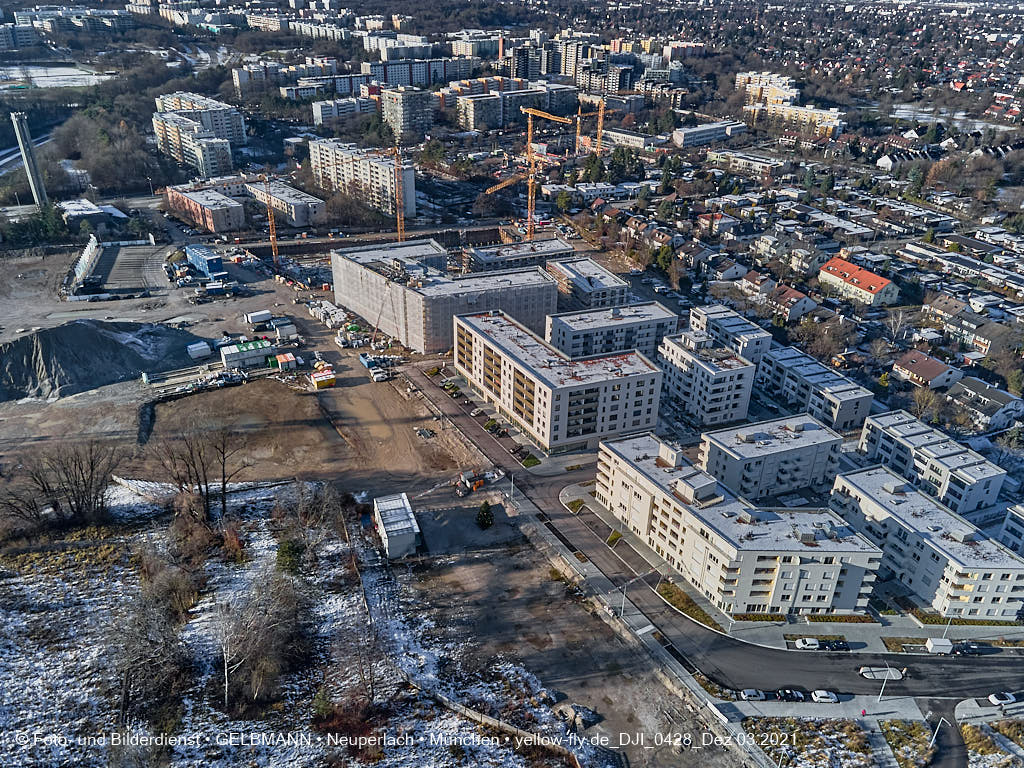 03.12.2021 -Baustelle Alexisquartier in Neuperlach