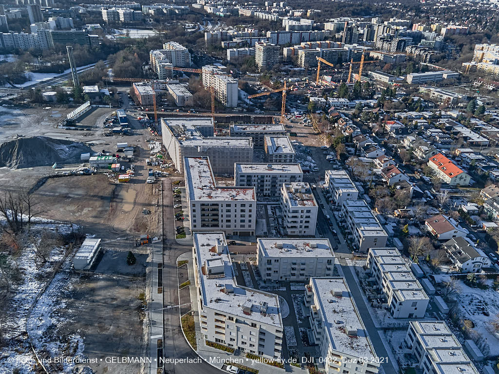 03.12.2021 -Baustelle Alexisquartier in Neuperlach