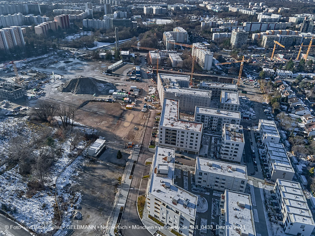 03.12.2021 -Baustelle Alexisquartier in Neuperlach