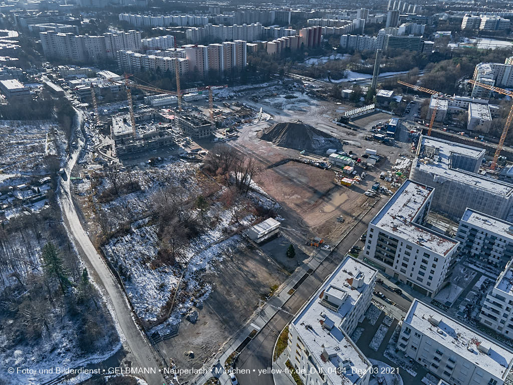 03.12.2021 -Baustelle Alexisquartier in Neuperlach