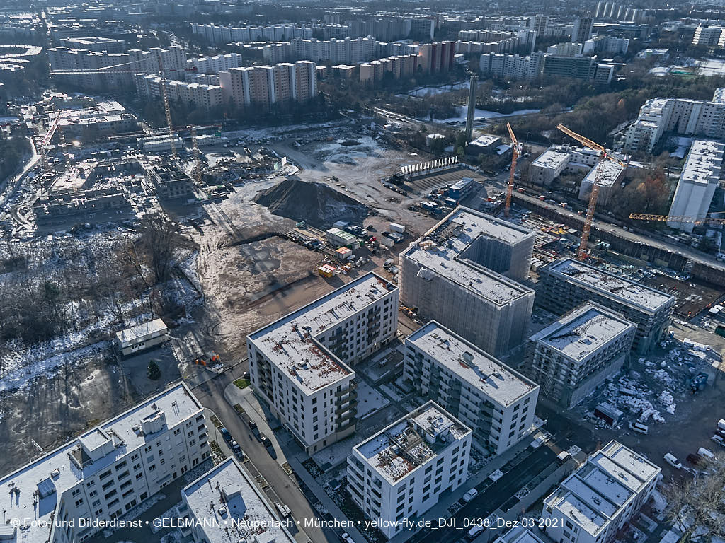 03.12.2021 -Baustelle Alexisquartier in Neuperlach