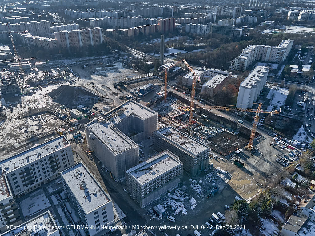 03.12.2021 -Baustelle Alexisquartier in Neuperlach