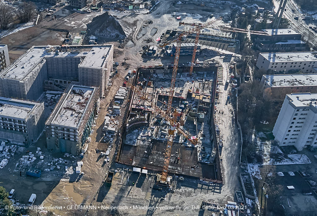 03.12.2021 -Baustelle Alexisquartier in Neuperlach