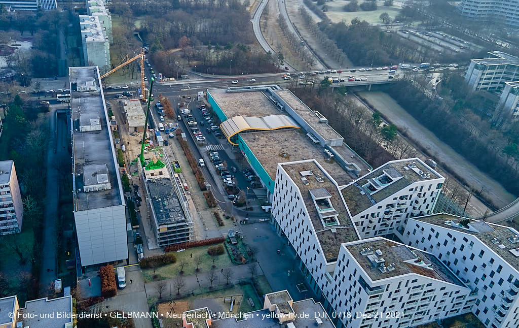 21.12.2021 - Baustelle Montesorri Schule in Neuperlach