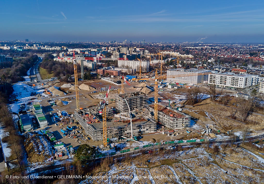 26.01.2022 - Alexisquartier und Pandionverde in Neuperlach