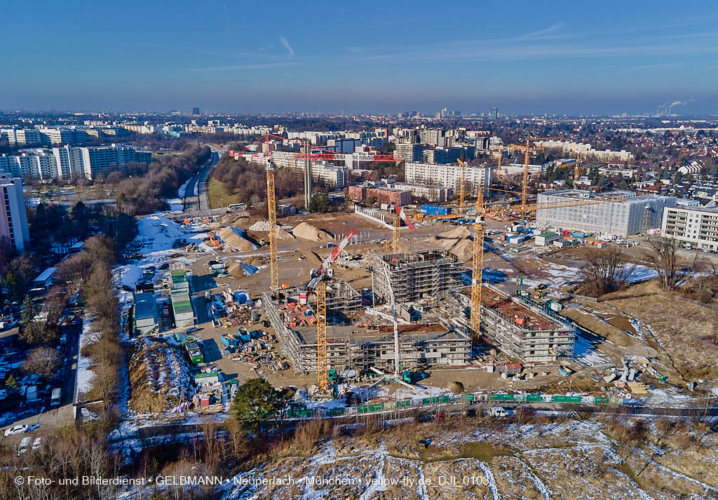 26.01.2022 - Alexisquartier und Pandionverde in Neuperlach
